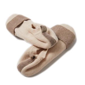 Zapatillas de Maternidad de Cachemira 100% Pura para Otoño-Invierno, Cálidas, de Corte Bajo, para Interiores - Product Image 1