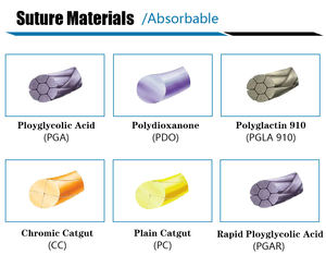 תפרים כירורגיים ניילון פוליפרופילן 75 ס "מ 90 ס" מ usp 6-0. 7-0. 910 - Product Image 5
