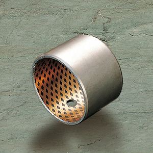 Rodamientos Bimetálicos con Brida de Latón AlSn20Cu con Ranuras para Aceite para una Mejor Retención de Aceite Autolubricantes - Product Image 6