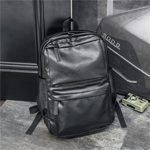 <span class=keywords><strong>In</strong></span> Bulk MOQ Basso di Alta Qualità Satchel Scuola Borsa Del Progettista di Moda Impermeabile <span class=keywords><strong>Nero</strong></span> di Cuoio DELL'UNITÀ di elaborazione Dello <span class=keywords><strong>Zaino</strong></span> per Gli Uomini - Product Image 1