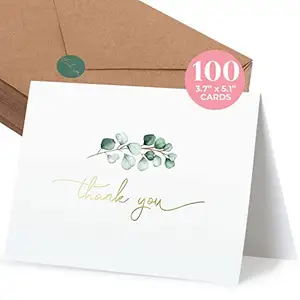 120 шт. настраиваемые карточная комплект выражаем благодарность, свадебные, деловые, Спасибо карты с конвертом и наклейки
