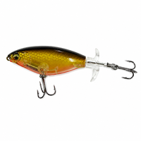 Leurre de pêche de surface LUSHAZER 80mm 90mm avec hélice rotative, leurre dur flottant à bruit de surface pour achigan, brochet, perche, truite