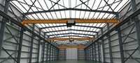 Atelier de conception professionnelle en structure d'acier industrielle pour l'architecture industrielle et les usines chimiques