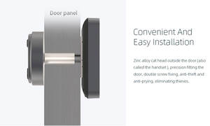 Timbre Inteligente con Cámara de Visión Nocturna de 1080P, WIFI, Gran Angular, Detección de Movimiento PIR, Intercomunicador Bidireccional y <span class=keywords><strong>Pantalla</strong></span> a Color de 3.7 Pulgadas - Product Image 4