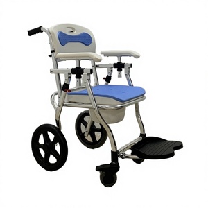 Patent 3-in-1 Folding <b>Portable</b> <b>Commode</b> Chair for Bath Safety Equipment - Product Image 1