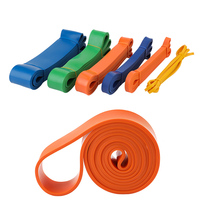 Venta al por mayor bandas de resistencia de látex gimnasio Pull-up ejercicio Correa bucle para Fitness entrenamiento equipo de ejercicio