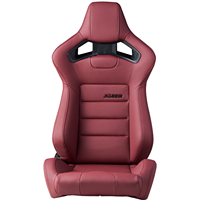 Sièges de course universels en cuir EURO Pvc de qualité supérieure siège baquet inclinable siège baquet complet siège auto