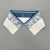 Collier de côtes Jacquard anti-rétrécissement écologique en polyester 97% spandex personnalisé 3%