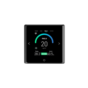 Saswell 6-in-1 thông minh chất lượng không khí màn hình với modbus/lorawan/Wifi, thời gian thực CO2/hcho/AQI/PM2.5/Temp/độ ẩm phát hiện - Product Image 1
