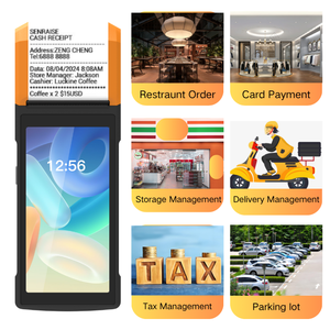 Android 14.0 offline di động hệ thống POS cầm tay kết nối USB thanh toán thiết bị đầu cuối với ngân hàng đầu đọc thẻ & NFC GMS hỗ trợ - Product Image 2