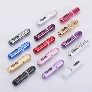 Mini portable travel bottom refill perfume atomizer 5ml refillable perfume bottle