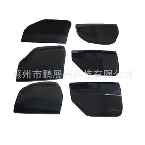 ฝาครอบไฟท้ายแบบสีดำสำหรับฟอร์ดมัสแตงปี 2015-2017 วัสดุ ABS ติดตั้งด้วยเทปกาว - Product Image 3