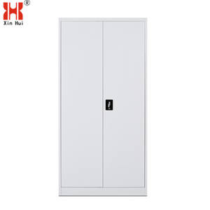 Armario archivador con cerradura de acero, para ropa, 2 puertas, resistente al agua, ampliamente utilizado, con 4 estantes - Product Image 3