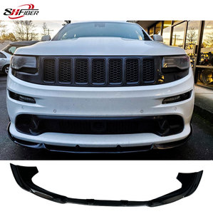 Spoiler avant en fibre de carbone modifié pour Grand Cherokee, compatible avec Jeep Grand Cherokee <span class=keywords><strong>SRT</strong></span> <span class=keywords><strong>Trackhawk</strong></span> 2016-2023. - Product Image 1