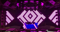 Yake mobile effet 3d Dj cabine Led Pixel Dj Table Dj Console