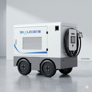 Robot de recharge mobile <span class=keywords><strong>autonome</strong></span> SHUOLEX pour véhicules électriques, <span class=keywords><strong>chargeur</strong></span> rapide DC 60 kW avec navigation LiDAR pour parking automatisé - Product Image 4