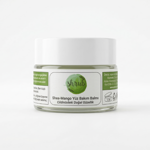 Bálsamo Facial de Manteca de Karité y Colágeno 45gr, Crema Hidratante Natural Antiarrugas Vegana para Piel Seca/Sensible - Product Image 1