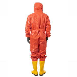 <span class=keywords><strong>Traje</strong></span> químico de Pvc ligero a buen <span class=keywords><strong>precio</strong></span> para extinción de incendios <span class=keywords><strong>Traje</strong></span> de seguridad química Ropa de cuerpo completo de seguridad - Product Image 5