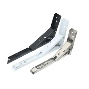 OEM Custom adjustable stainless steel fold down shelf bracket