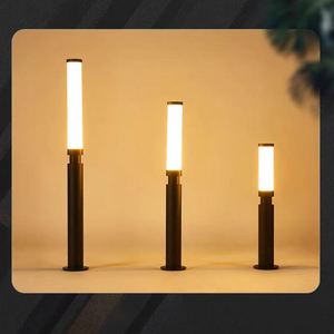 Luz de jardín al aire libre de aluminio impermeable IP67 28W/32W/48W/60W LED <span class=keywords><strong>farola</strong></span> <span class=keywords><strong>poste</strong></span> 12V AC blanco cálido 30W iluminación de paisaje - Product Image 1