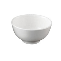 Vaisselle de restaurant Vaisselle ménagère riz soufflé en plastique servant bol à soupe en mélamine de 4 pouces