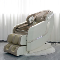 Silla de Masaje Zero Gravity SL Track, Silla de Masaje Shiatsu de Cuerpo Completo con Calefacción, Robot de Masaje con Control por Voz Ai y Riel de 145 cm