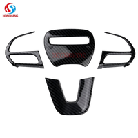 Housse de volant décorative en gros de l'usine Honghang pour Dodge Challenger 2015-2019, accessoire décoratif intérieur en ABS