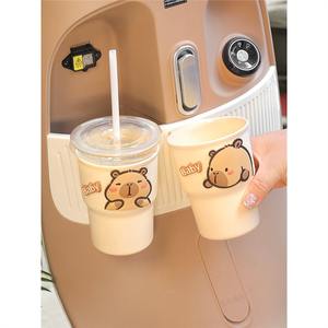 Porte-gobelet pliable sans marque pour vélo, impression en silicone, support de rangement léger pour boissons, taille standard - Product Image 2