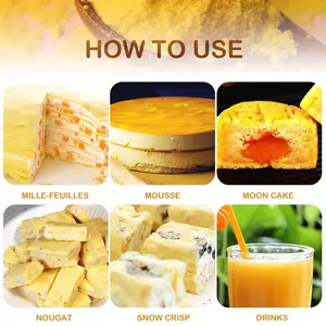 Suprimentos da Fábrica Qinshantang, Pó de Suco de Manga 100% Puro, Extrato de Fruta Fresca em Garrafa ou Lata, Pedido Mínimo de 1kg - Product Image 5