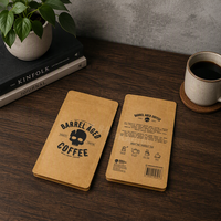 Sachets d'emballage de café recyclables 250g 500g 1kg personnalisables avec fermeture éclair, en papier kraft, impression héliogravure, qualité alimentaire