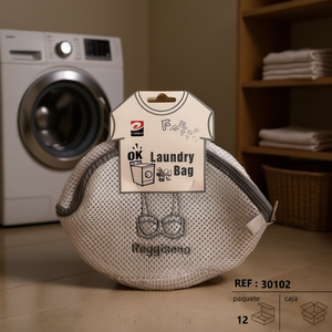 Laundry Bag Mesh Zippered For Delicate Clothes Washing Protection - Product Image 3