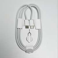 Cable de carga Tipo-C de 1M, 60W PD, carga rápida, cable trenzado de nailon, cable USB-C a USB-C de alta velocidad, compatible con iPhone 15, 16, 17