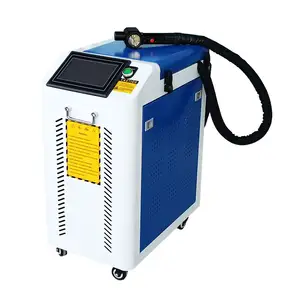 200w pulse laser cleaning machine for metal rust removal carbon steel aluminum 300W 500W laser cleaning machine