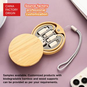 Hot bán 5A 6 in1 đa sạc cáp thân thiện với môi lưu trữ <span class=keywords><strong>Set</strong></span> sạc cáp Loại C cho điện thoại di động - Product Image 2