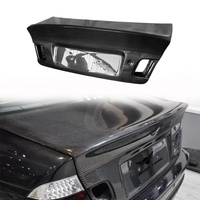 Pour BMW Série 3 E46 Berline 4 portes 1998-2005 – Couvercle de coffre arrière en fibre de carbone style CSL – Pièces de kit carrosserie tuning