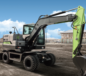 Excavadora de Ruedas Nueva de 7.5 Toneladas, Modelo ZE75WG 2025, Ampliamente Utilizada en Asia Central - Product Image 5