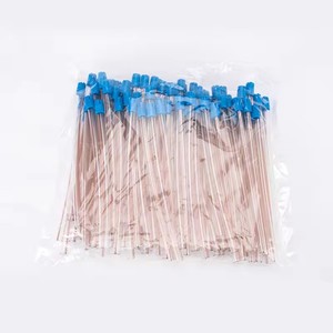 치과용 일회용 타액 흡입기 흡입 팁 구리 도금 흡입 튜브 - Product Image 2
