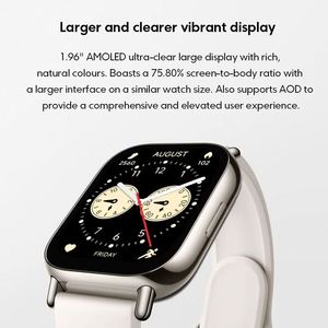 ORIGNAL Phiên Bản Toàn Cầu Redmi Đồng Hồ 5 Lite 1.96 ''Amoled Hiển Thị Ban Nhạc Được Xây Dựng Trong Gnss 5ATM Bt Gọi Thông Minh Đồng Hồ - Product Image 4