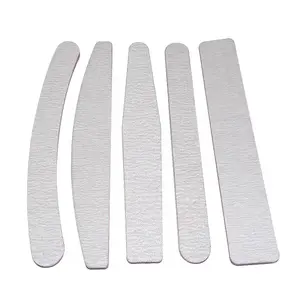 High Quality Double Side Reusable Zebra White Nail File 100/180 for Polishing Smooth and Shiny nail