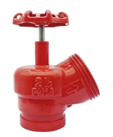 Vanne d'angle à opercule en acier inoxydable PN16 DN65 2,5 pouces SANHUI pour incendies de classe A et B