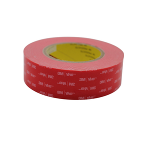 เทปกาวอะคริลิคใสสองด้านหนา0.5มม. 3ม. สีแดงสำหรับไดคัทได้ง่าย - Product Image 4