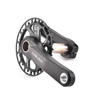 Biela <span class=keywords><strong>Corta</strong></span> GOLDIX de 150 mm, Ultraligera, para <span class=keywords><strong>Bicicleta</strong></span> Infantil, Plegable, de Montaña, Hueca, de una Sola Pieza, con Protector de Biela - Product Image 3