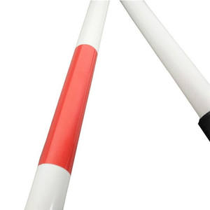 Bastón ciego blanco inteligente plegable ligero ajustable con alarma bastón para caminar - Product Image 5