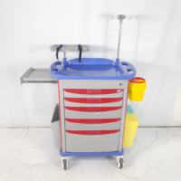 Carrito de Emergencia para Hospital de Alta Calidad en ABS