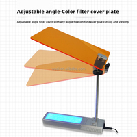 Visualiseur de gel ADN portable à lumière bleue 470nm LED pour électrophorèse sur agarose PCR et surveillance en temps réel en laboratoire