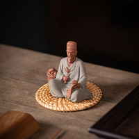 Wuyang ancienne médecine chinoise célèbre médecin Hua Tuo Li Shizhen figure en céramique statue maison bureau décoration petit