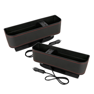 Universal Rechargeable Car <strong>Seat</strong> Side Organizer <strong>Storage</strong> Box Gap Filler for Car <strong>Seats</strong> - Product Image 2