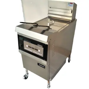 Innovative products ventless hood chicken open fryer potato chips machine commercial pressure fryer natural gas