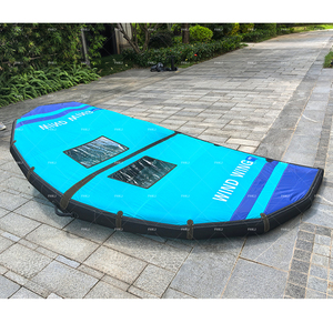 Ala <span class=keywords><strong>de</strong></span> Viento Hinchable para Wing Foil Surfboard, Vela <span class=keywords><strong>de</strong></span> Kitesurf Portátil para Tabla <span class=keywords><strong>de</strong></span> Paddle y Hydrofoil - Product Image 1