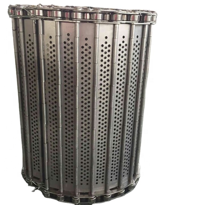 316 Stainless Steel Flat Flex Assembly Line Conveyor Belt For Delivery Food